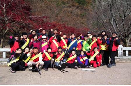 연무동재향군인회 워크숍을 봉사활동으로